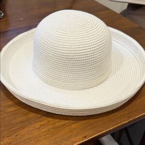 GIGI PIP Cream Wide Brim Hat